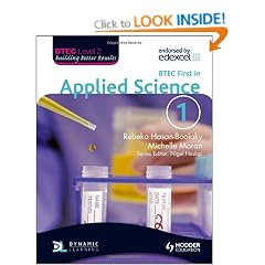 BTEC First Certificate Applied Science: Bk. 1
