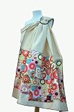 Oopa Baby Silk Sling -Ivory Lilac Boho Lined Silk