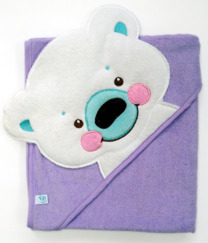 Fisher-Price Precious Planet Large Character Hooded Towel, Polar Bear