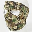CAMOUFLAGE, NEOPRENE WINTER FULL FACE MASK w NOSE MOUTH VENTS