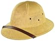 Khaki Vietnam Style Hard Straw Pith Helmet