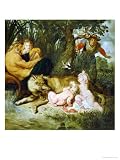 Romulus and Remus Stretched Canvas Poster Print