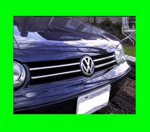 2000-2002 VW VOLKSWAGEN CABRIO CHROME GRILL GRILLE KIT 2001 2002 2003 2004 00 01 02 GL GLS GLX