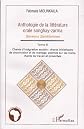Anthologie de la Litterature (T2) Orale Songhay Zarma Saveurs Saheliennes Chants d'Integration Socia