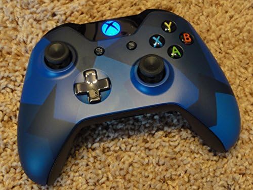 Midnight Forces Xbox One Controller With Custom *FREE BLUE RING OF LIGHT*