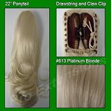 #613 Platinum Blonde Ponytail - 891025