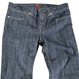 KR3W Mens Jeans Super Slim Dark Blue