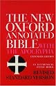 The New Oxford Annotated Bible with the Apocrypha, Revised Standard Version, Expanded Edition (Hardcover 8910A)