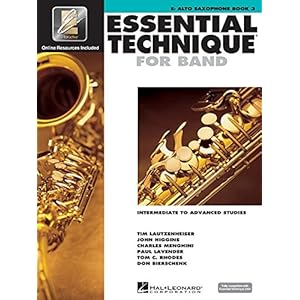 Essential Technique for Band - Intermediate to Advanced Studies: Eb Alto Saxophone