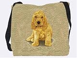 Woven Tote Bag - Choose Cocker Spaniel, Dachshund OR Schnauzer USA MADE - Art by Robert May