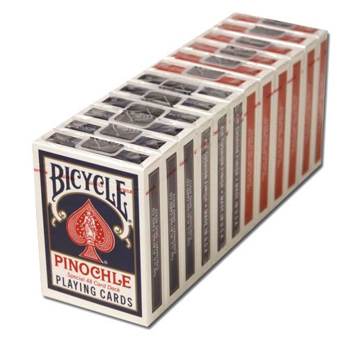 12 Blue Decks Bicycle Pinochle CardsB0032YSNGE