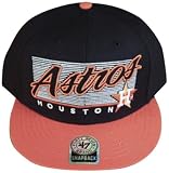 MLB Men's Houston Astros Kalvin Snapback Cap (Navy, OSFA)