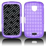 Premium - Samsung i510/4G LTE Crystal Skin Purple - Jelly - Silicone - Case ....