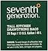 Seventh Generation Drawstring Kitchen Trash Bags, 20 Count