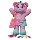 Secret Stylin Doodle Bear with Secret Reveal Glasses and Markers Penny - Pink Bear