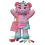 Secret Stylin' Doodle Bear with Secret Reveal Glasses and Markers Penny - Pink Bear