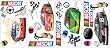 RoomMates RMK1047SCS Nascar Peel and Stick Wall Decal
