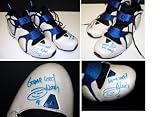 Joakim Noah Florida Gators autographed Game Used/ Game Worn Shoes from 2005-06 Championship season ~ BULLS #1 Draft pick
