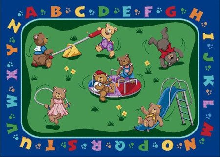 51xAQog  4L Teddy Bear Playground Rug, by Joy Carpets