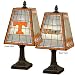 Tennessee Volunteers Art Glass Table Lamp