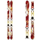 K2 Superburnin Skis + ERS 11.0 TC Bindings (2012), Red, 153