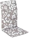 Kettler Basic Aufl. Klapps. Kissen mocca, Blume ws.