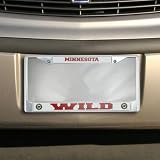 Minnesota Wild Chrome License Plate Frame