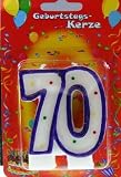Eigenschaften Die Ideenwelt  / Geburtstagskerze 70. Geburtstag
