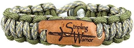 Stripling Warrior Paracord Survival Bracelet - Fishing Line, Hook and Swivel Inside