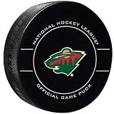 NHL Minnesota Wild Official Game Puck