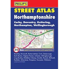 Philip's Street Atlas Northamptonshire (Philip's Street Atlases)