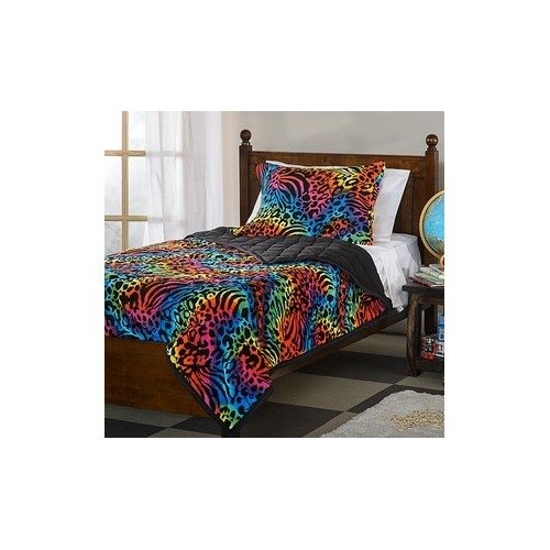 Comfortable Comforter Set Warm & Reversible 3 Piece Full Queen Bed