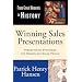 Winning Sales Presentations: From Great Moments in History - Develop Compelling Content. Create Unique Selling Propositions and Differentiators. ... Skills. Present Winning Presentations.