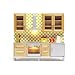 Lundby 60.9001.00 - Stockholm: K�chenset (Puppenhausm�bel)