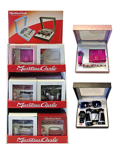 Bulk Buys OA177 Men-Ladies Gift Watch Display - Pack of 24