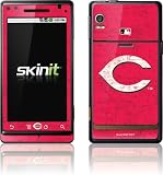 Skinit Cincinnati Reds – Solid Distressed Vinyl Skin for Motorola Droid