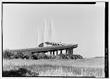 Historic Photo Sidney Lanier Bridge Spanning Brunswick River, Brunswick, GA 51xAheyADPL. SL160 Historic Photo Sidney Lanier Bridge Spanning Brunswick River, Brunswick, GA