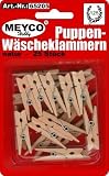 Eigenschaften Meyco  / 25 Mini-Wäscheklammern 35mm Holz ME 65205