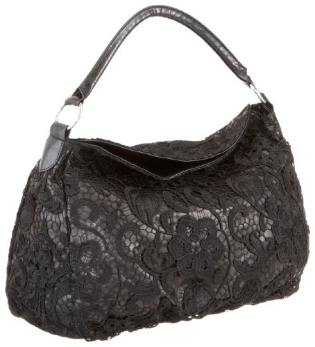 Contempo Tasche 939993041, Damen Umh&auml;ngetasche, schwarz, (schwarz-04), 31x26x10