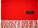 100% Cashmere Wool Super Soft Feel Scarf - Venetian Red