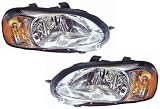 2001-2002 (01 02) Dodge Stratus Headlight Assembly (Coupe) - One Pair(One Set - Both Left and Right Sides) - DOT Certified Headlight