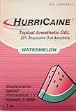Beutlich LP Pharmaceuticals Hurricaine Topical Anesthetic Gel, Watermelon, 1 Ounce
