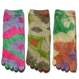 GOHEMP(S[wv) FIVE FINGERS TYE DYE SOCKS 2 wvRbg ^C_C\bNX