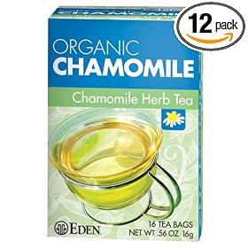 Eden Organic Chamomile Herb Tea, 16 Count Teabags 51xAyjQExNL. SL500 AA280 PIbundle 12,TopRight,0,0 AA280 SH20 Eden Organic Chamomile Herb Tea, 16 Count Teabags