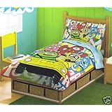 YO GABBA GABBA 4PC TODDLER BEDDING SET, Crib, NEW