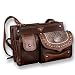 Chestnut Brown Leather -Silver Creations - Western Organizer