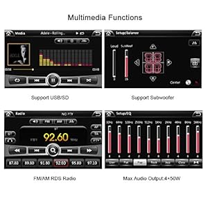 Best deals of  Pumpkin Double Din In Dash Universal Car GPS Sat Nav Navigation 6