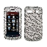 Premium Hand Crafted Ultra Guard Black and Silver Zebra Diamond Bling Desig ....