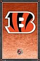 Cincinnati Bengals (New Logo) Sports Poster Print - 24" X 36"