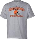 Cleveland Browns -Grey- Stacked Helmet T-Shirt